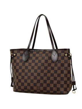 Louis Vuitton Neverfull PM Tote Damier Brown